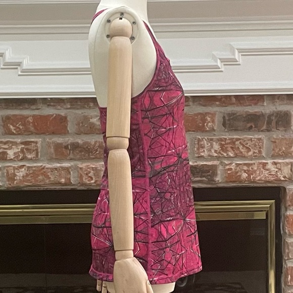 Nike DriFit pink patterned athletic racerback tank top / M / Excellent condition - Picture 4 of 13
